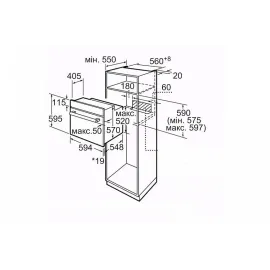 Духовой шкаф BOSCH HBJ559YB6R