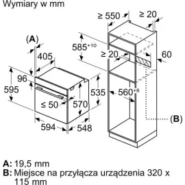 Духовой шкаф BOSCH HBG571EB4