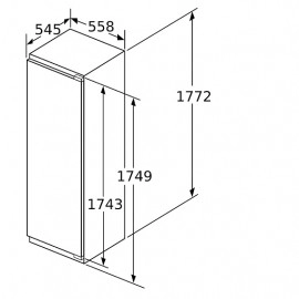 Морозильная камера BOSCH GIN81AEF0