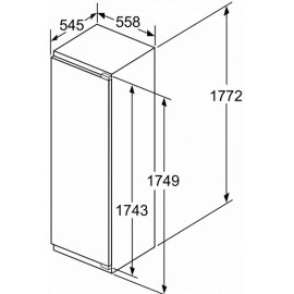 Холодильник BOSCH KIR81AF20R Холодильник BOSCH KIR81AF20R