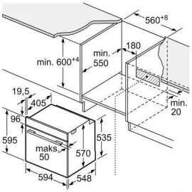 Духовой шкаф BOSCH HBA3340S0