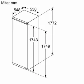 Холодильник BOSCH KIL82SDD0