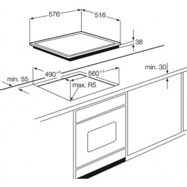 Поверхность BOSCH pin 675n27e