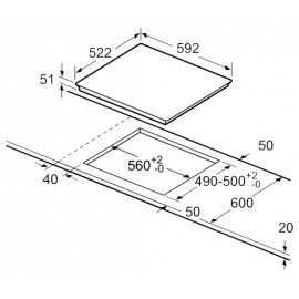 Варочная панель Bosch PUE 631 BB 2 E