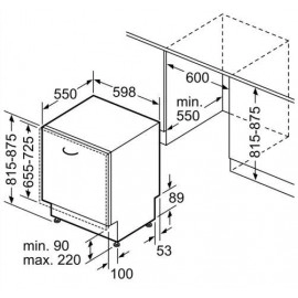 Посудомоечная машина BOSCH SMV8ZCX07E