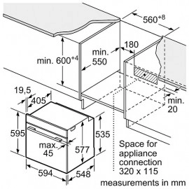 Духовой шкаф BOSCH HBG675BS1