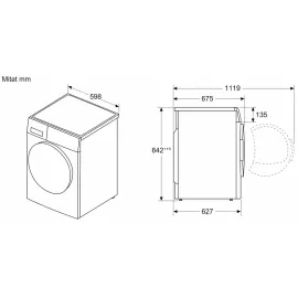 Сушильная машина BOSCH WRB247D0SN