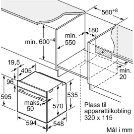 Духовой шкаф BOSCH HQA472BB3
