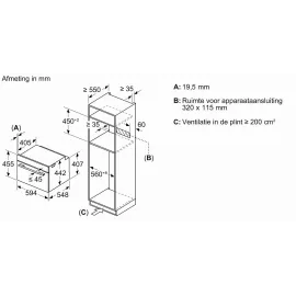 Духовой шкаф BOSCH CMG978NM1