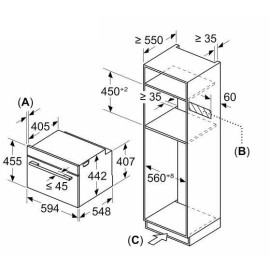Духовой шкаф BOSCH CMG978NB1