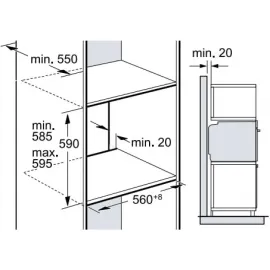 Духовой шкаф BOSCH HJA737BA0