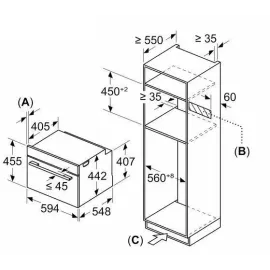 Духовой шкаф BOSCH CMG978NB1