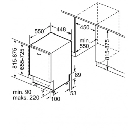 Посудомоечная машина BOSCH SPV25FX60R