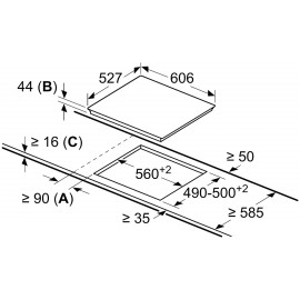 Электрическая варочная панель BOSCH PKF675FP2E
