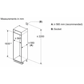 Холодильник BOSCH KIN96NSE0