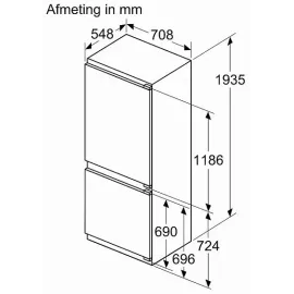 Холодильник BOSCH KBN96SDD0