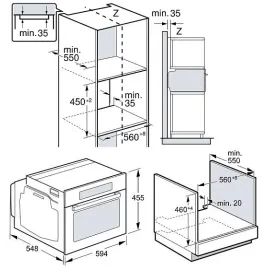 Духовой шкаф BOSCH CMG9361M1
