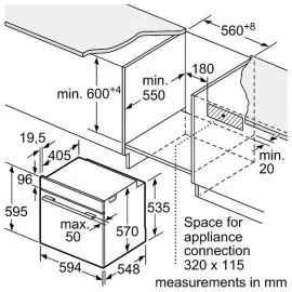 Духовой шкаф BOSCH HBA534ES3