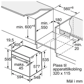 Духовой шкаф BOSCH HSG958DB1S