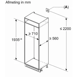 Холодильник BOSCH KBN96SDD0