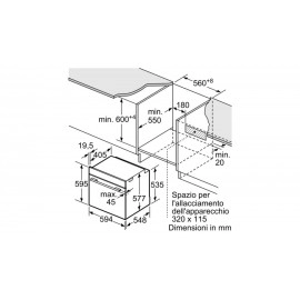 Электрический духовой шкаф BOSCH HSG 636 ES1