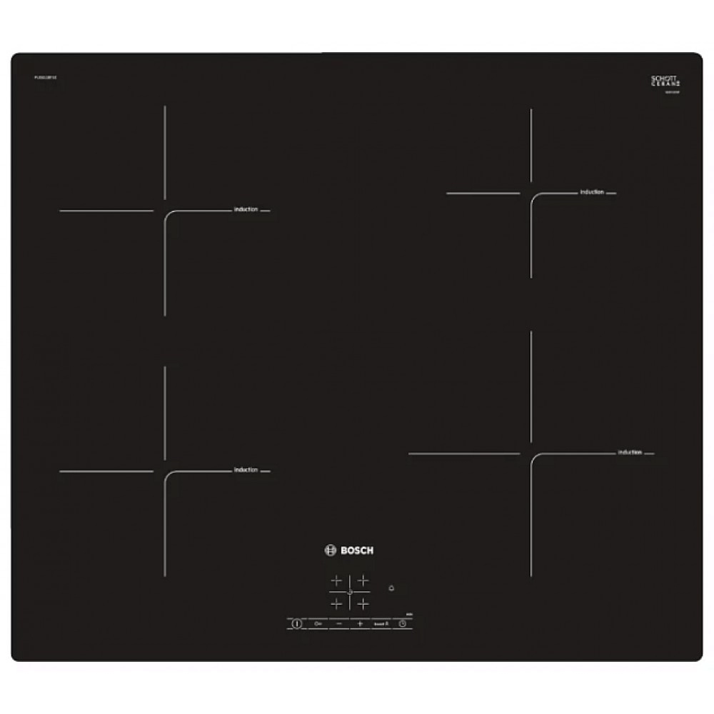 Варочная поверхность Bosch PUE 611 BF1E черный