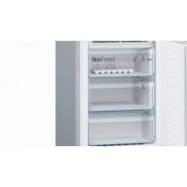 Холодильник Bosch KGN36ML3A серебристый