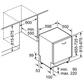 Посудомоечная машина BOSCH SMV 45IX00 E