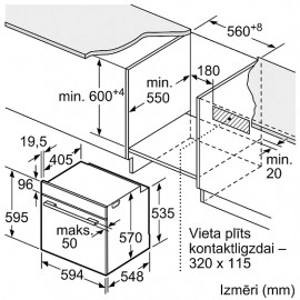 Духовой шкаф BOSCH HBA530BB0S