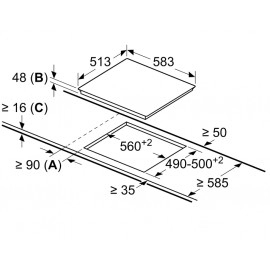 Варочная поверхность BOSCH PKF645FP3R