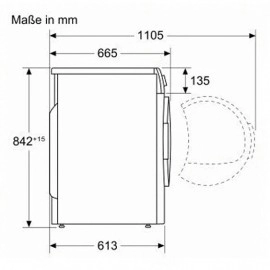 Сушильная машина BOSCH WTX87M40