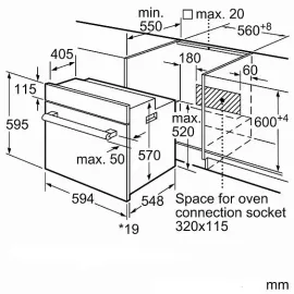 Духовой шкаф BOSCH HBF113BR0Q