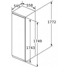 Холодильник BOSCH KIR81AFE0 Холодильник BOSCH KIR81AFE0