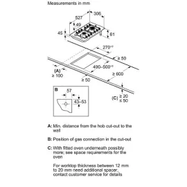 Варочная поверхность BOSCH PRB3A6I40