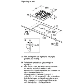 Варочная поверхность BOSCH PPH6A6I10