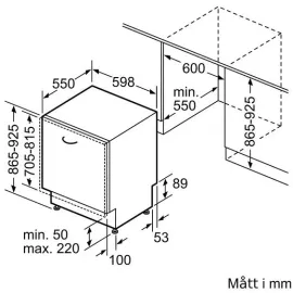 Посудомоечная машина BOSCH SBH4HVX00E Посудомоечная машина BOSCH SBH4HVX00E