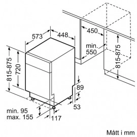 Посудомоечная машина BOSCH SPU 2HKW57S