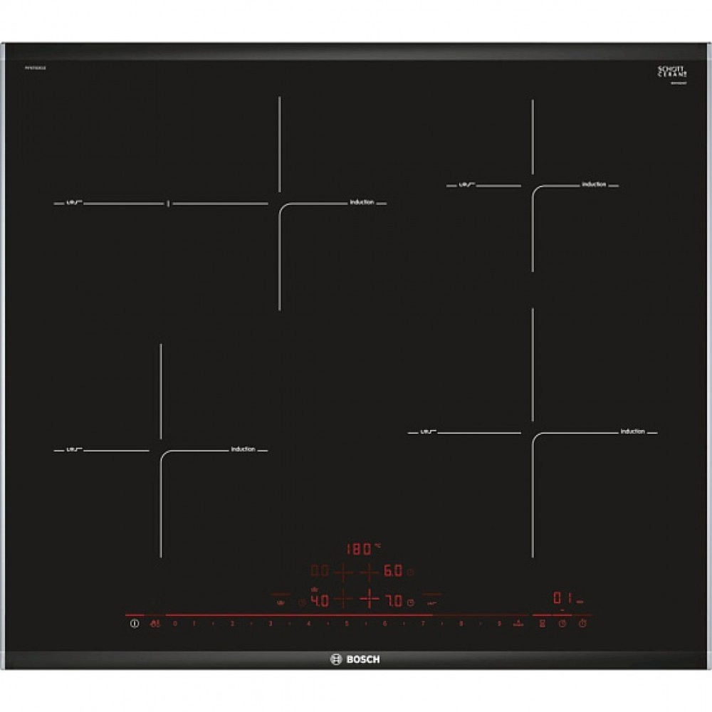 Индукционная стеклокерамич. панель Bosch PIF 675DE1E
