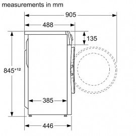 Стиральная машина BOSCH WHA122X2BL