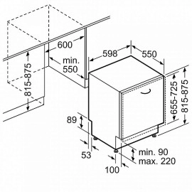 Посудомоечная машина BOSCH SMV88TX46E