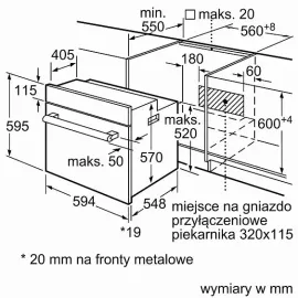 Духовой шкаф BOSCH HBF134EB2