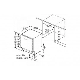 Посудомоечная машина BOSCH SMV4ECX21E