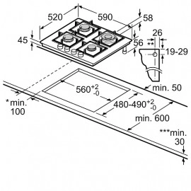 Варочная поверхность BOSCH PNH6B6B90