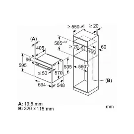 Духовой шкаф BOSCH HBA571BB4