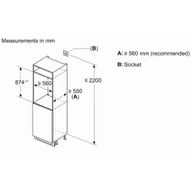 Морозильная камера BOSCH GIV21AFE0