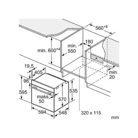 Духовой шкаф BOSCH HBA571BB4