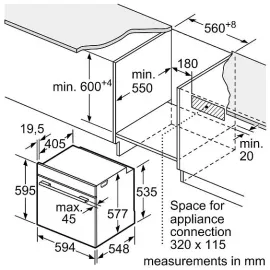 Духовой шкаф BOSCH HSG938EM1