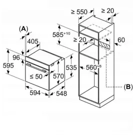 Духовой шкаф BOSCH HRA3340B0