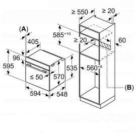Духовой шкаф BOSCH HRA3340B0