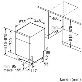 Посудомоечная машина BOSCH SPU 4HMI53S